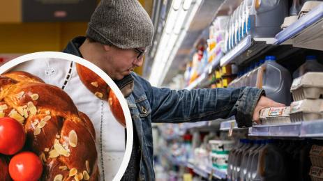 козунак яйца