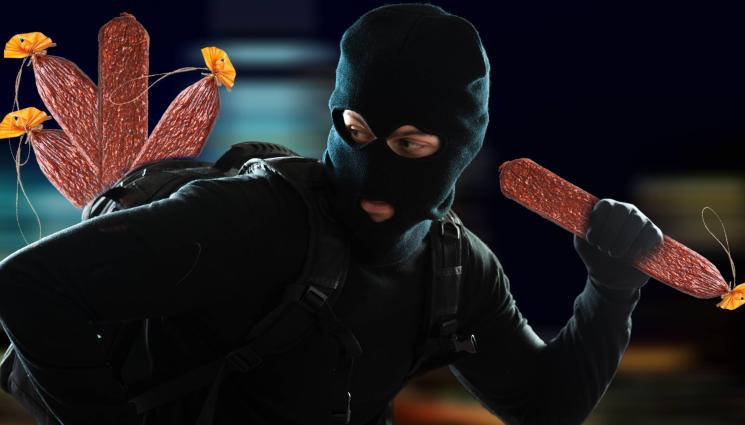 крадец луканка - ОПГ КОЛБАС: Закопчаха серийни крадци на луканка