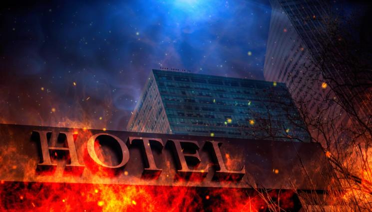 хотел пожар