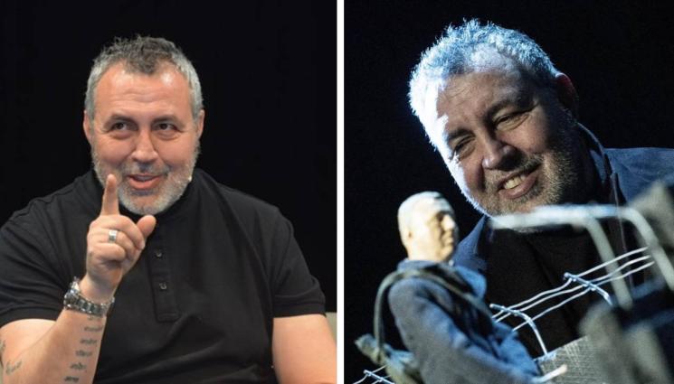 Христо Мутафчиев - Шефът на артистите Христо Мутафчиев пред 