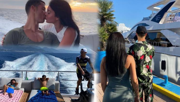 Джорджина Роналдо яхта - Фръцкането на Джорджина: Мацето на Кристиано Роналдо дразни в Инстаграм