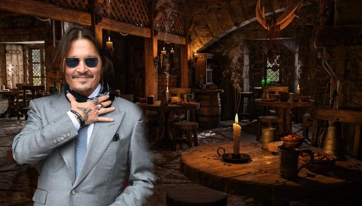 Джони Деп - ЙО-ХО-ХО И БУТИЛКА БИРА: Джони Деп отваря кръчма