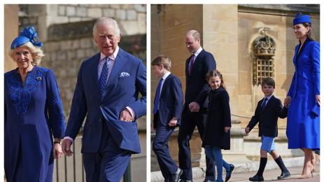 кралско семейство Уилям Кейт Чарлз Камила