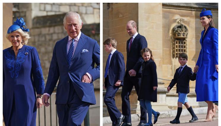 кралско семейство Уилям Кейт Чарлз Камила - ЦАРУВАНЕ: Чарлз III събра семейството си в двореца Уиндзор за Великден (СНИМКИ+ВИДЕО)