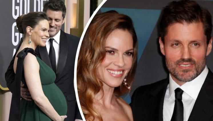 Хилари Суонк Филип Шнайдер - БЛАГА ВЕСТ: Хилари Суонк роди близнаци на 48 години (СНИМКА)