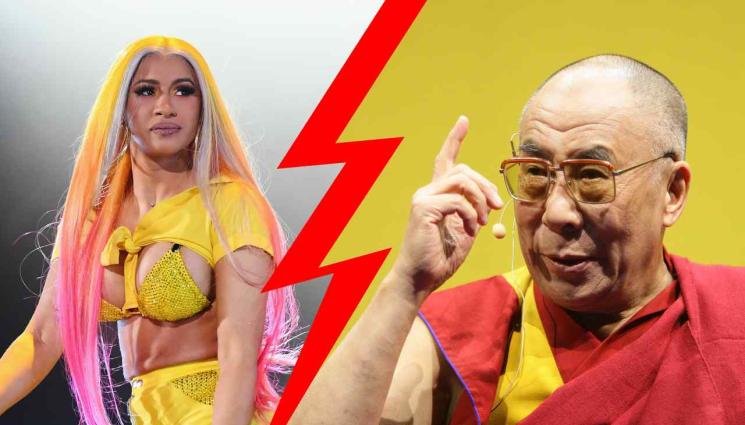 Карди Би - СЛЕД СКАНДАЛНОТО ВИДЕО: Карди Би нарече Далай Лама хищник