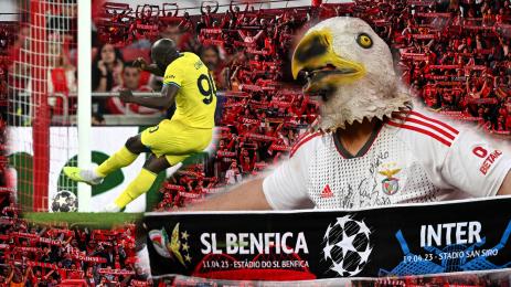 Лукаку Интер Бенфика