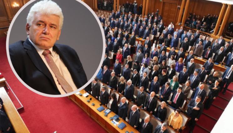 Пламен Киров - Проф. Пламен Киров пред 