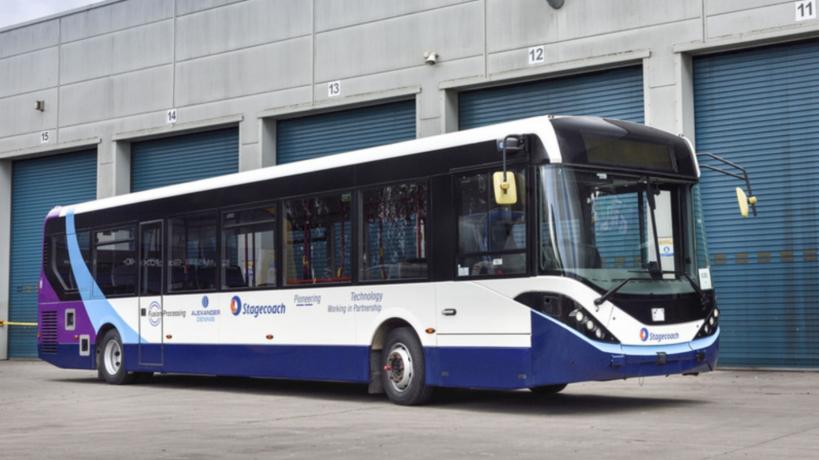 Autonomous bus Scotland