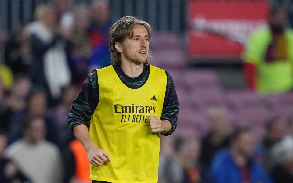 Полузащитникът на Реал Мадрид Лука Модрич не иска да се