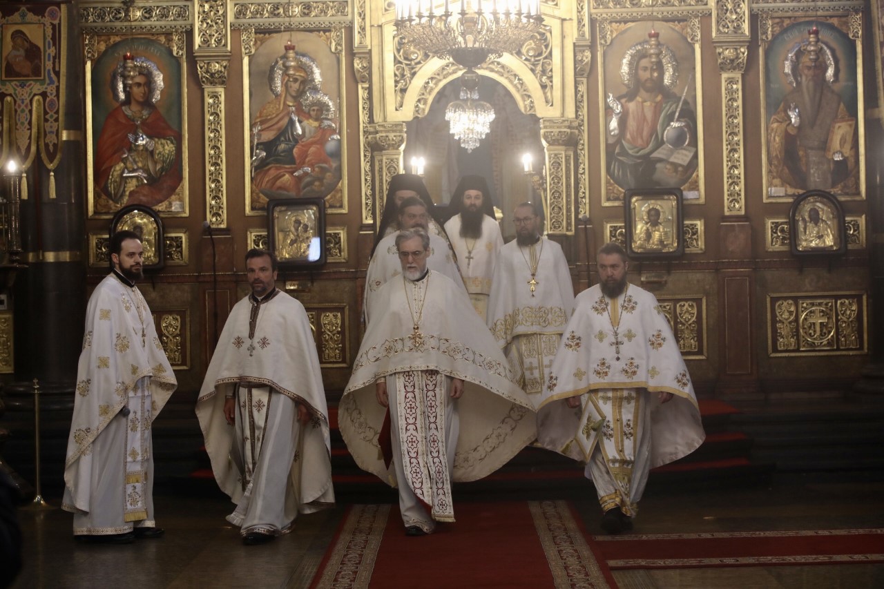 Служба на Велики четвъртък в „Света София“