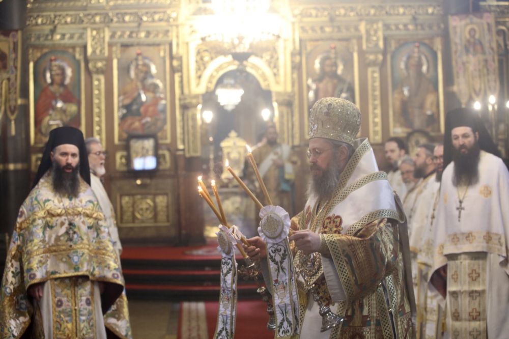 Служба на Велики четвъртък в „Света София“
