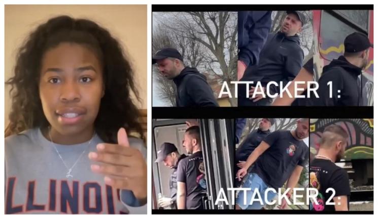 a - СРАМ: Расисти наплюха американка във влак