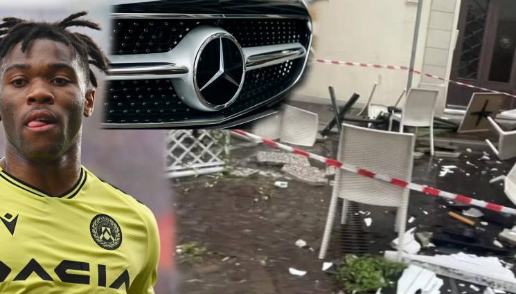 Удоджи Удине Удинезе - Мерци терминатор: Италианчето на Тотнъм Удоджи подгони с Меrcedes маси в 3 ч.