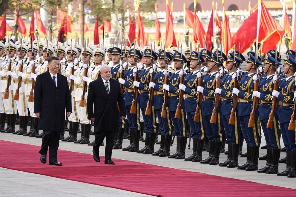 Лула де Силва Си Цзинпин президент Китай