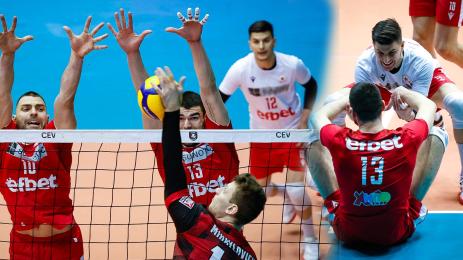 ЦСКА Нефтохимик трети мач София