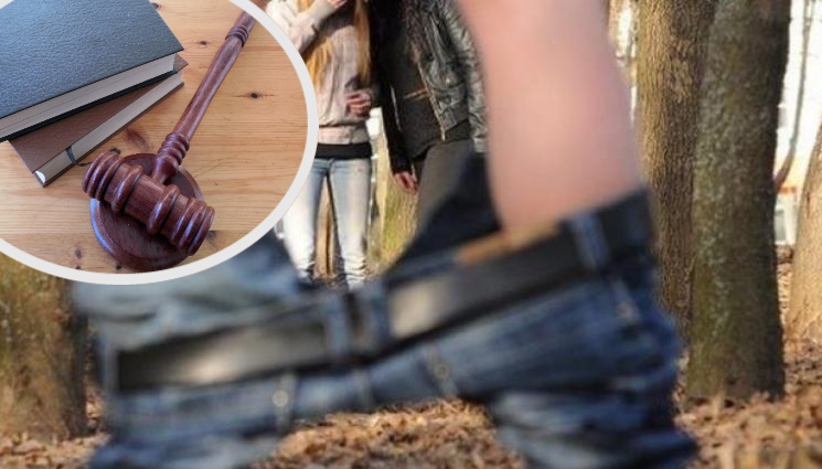 ексхибиционист съд - Извратеняк си го развя пред деца и възрастни, после го загази