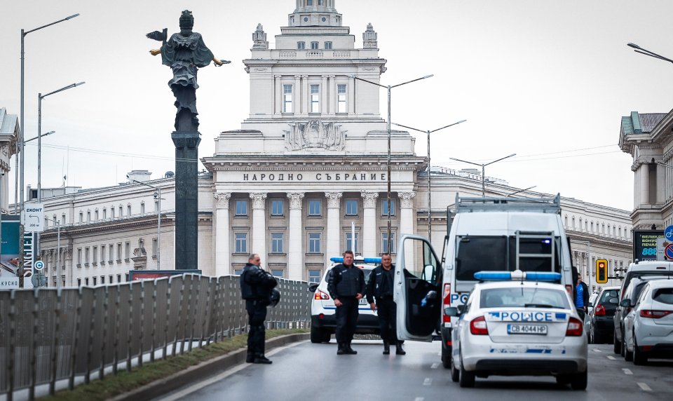 Шествие на феновете на Левски преди дербито с ЦСКА1