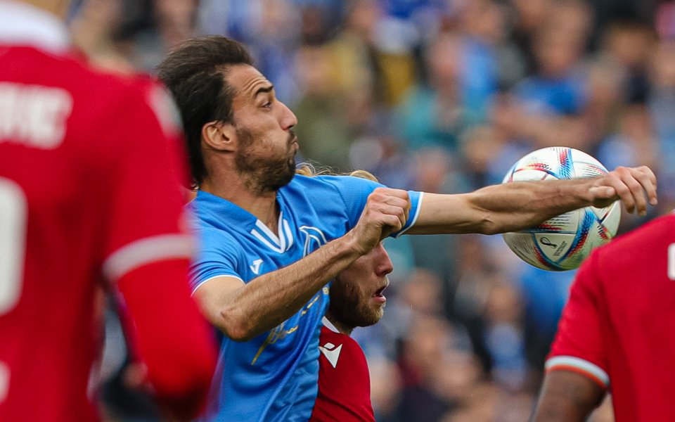 Нападателят на Левски Ивелин Попов обяви, че той е главният