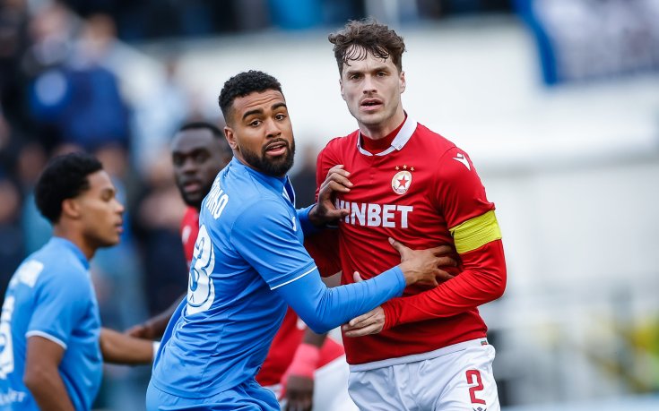 Капитанът на ЦСКА увисна с картони