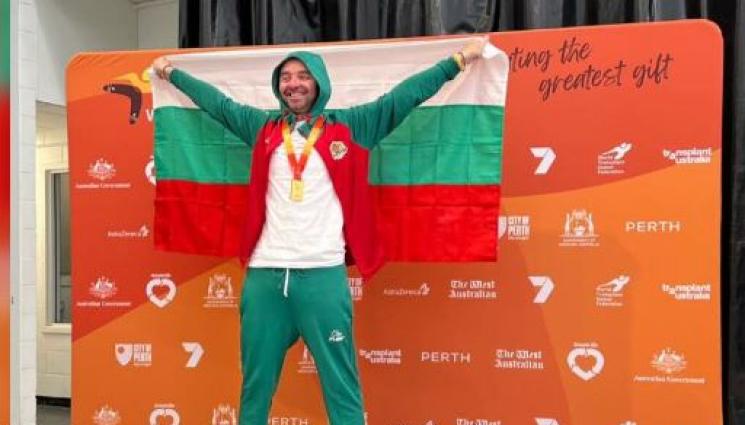 Георги Пеев - Спортен дух: С трансплантирани сърце и бъбрек Георги Пеев стана световен шампион по плуване