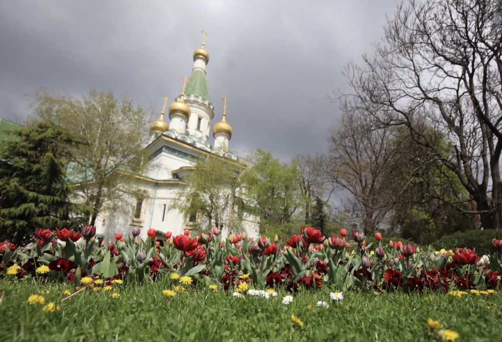 Пролетната украса на София<br>
 