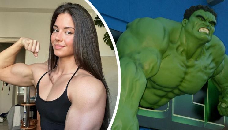 Владислава Галаган - Обявиха руска културистка за Хълк