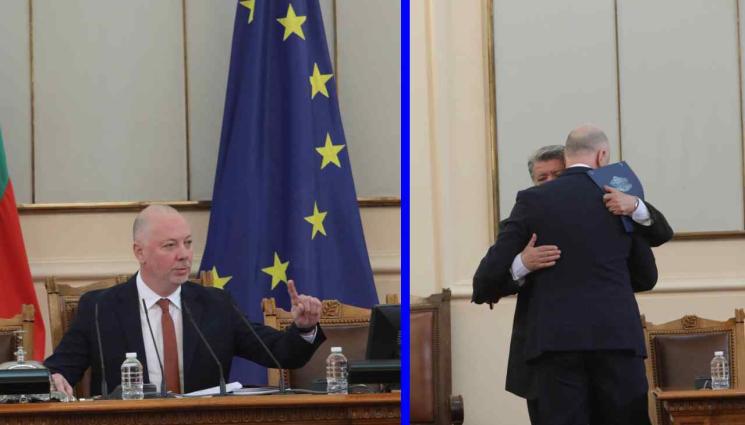 Росен Желязков - ДРАМАТА ПРИКЛЮЧИ: Росен Желязков сяда в председателското кресло (ВИДЕО)