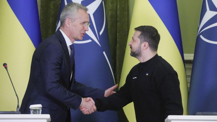 <p>Зеленски се срещна с генералния секретар на НАТО, какво си казаха</p>