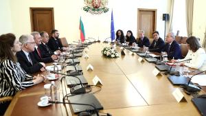 Служебният министър председател Гълъб Донев прие в Министерския съвет ръководствата на