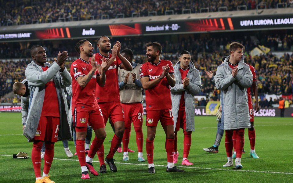 Байер (Леверкузен) не срещна сериозни проблеми и изхвърли Роял Юнион