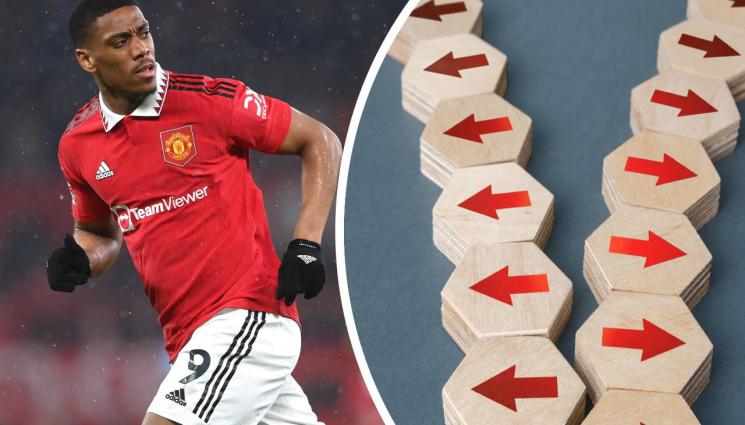 Марсиал - Бившата на Марсиал при него в Манчестър