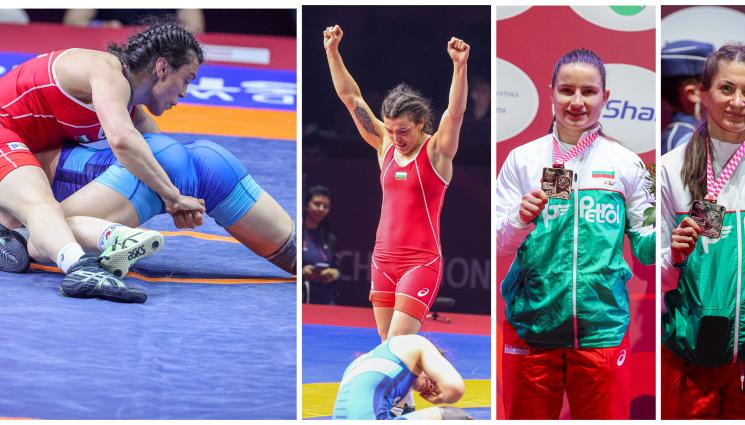 борба жени - За олимпийска квота: Евелина Николова срещу познати съпернички в Баку