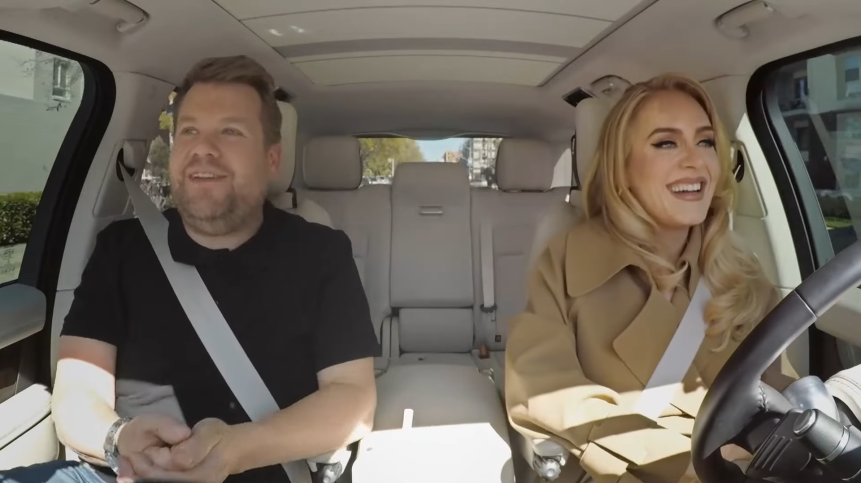 James Corden Adele