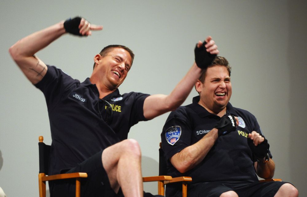 На снимачната площадка на филма „21 Jump Street“