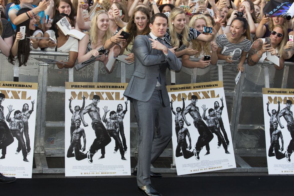 Премиерата на Magic Mike XXL в Амстердам
