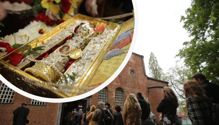 мощи на Свети Георги - Частица от мощите на Свети Георги пристигна у нас (СНИМКИ)