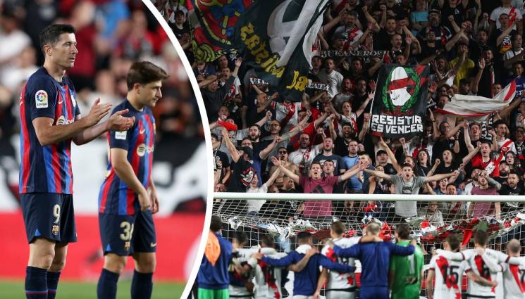 Ла Лига - Райо Валекано изненада лидера Барселона