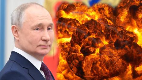 Владимир Путин взрив