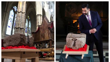 Камъкът на съдбата коронация Чарлз