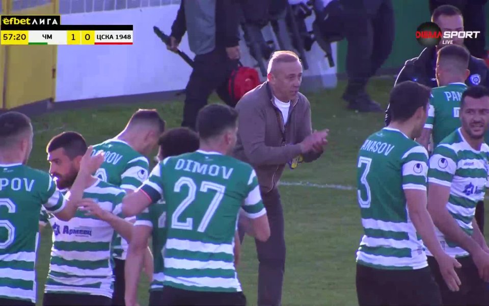 В 57-ата минута моряците вкараха гол, който в крайна сметка