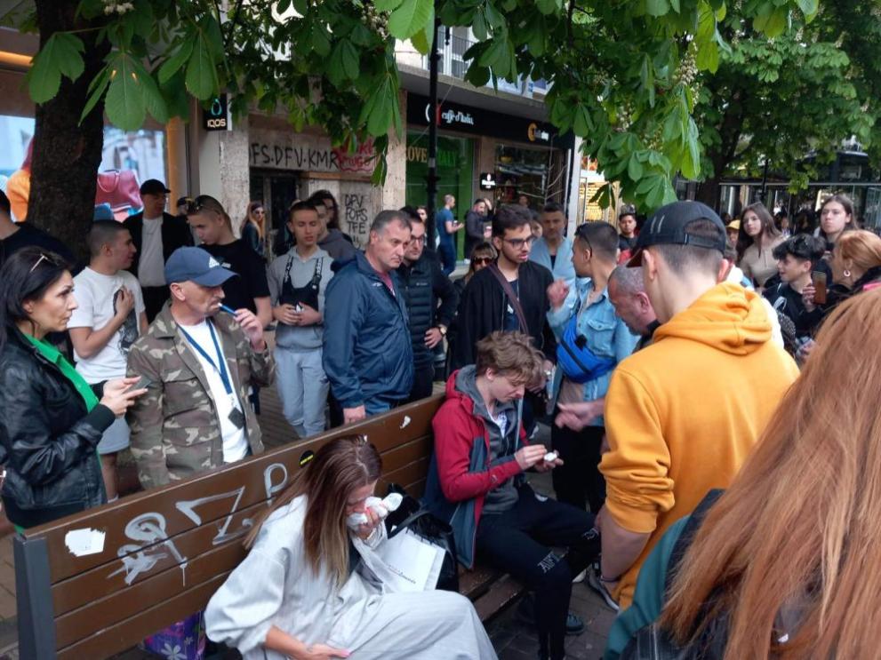 Младеж блъсна жена с тротинетката си на бул. Витоша“ в