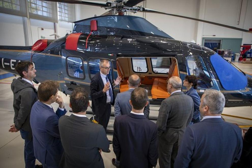 Служебният министър на здравеопазването Асен Меджидиев посети италианската фирма Leonardo
