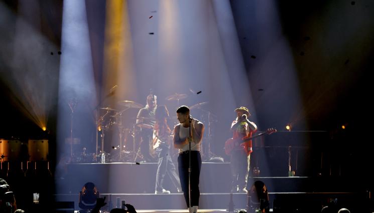 с - Imagine Dragons пълнят Националния