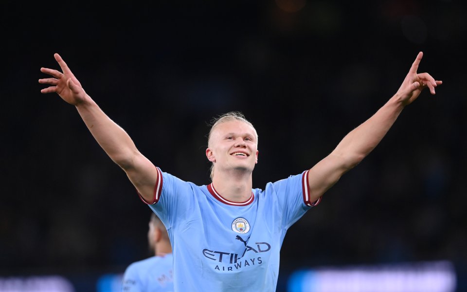 Суперзвездата на Манчестър Сити Ерлинг Халанд подобри още един впечатляващ