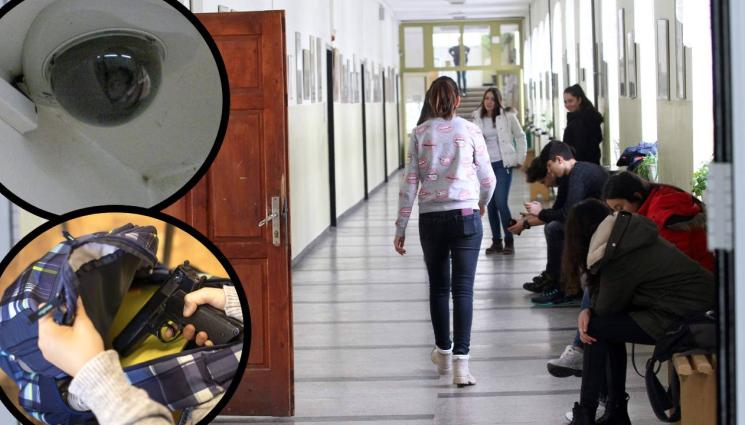 м - СЛЕД ТРАГЕДИЯТА В БЕЛГРАД: COVID рамки ловят оръжия в БГ школата