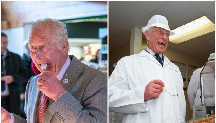 Чарлз - НА МАСАТА НА КРАЛЯ! Съпругата на Чарлз: Сиренето го прави щастлив