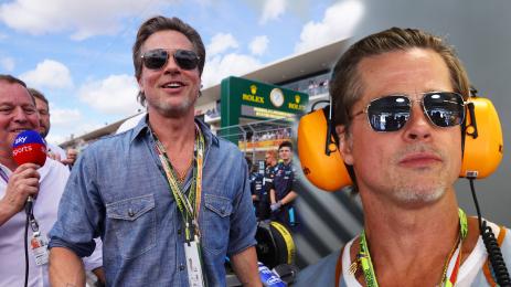 Брад Пит Формула 1