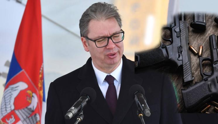 Вучич убийства оръжие - Сърбия срещу чудовищата: По 330 полицаи във всяко белградско училище обеща президентът Вучич