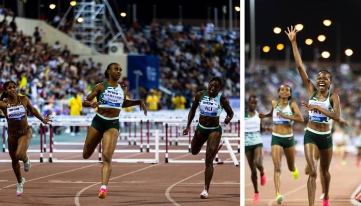 атлетика - Хваната с марихуана се върна триумфално на пистата
